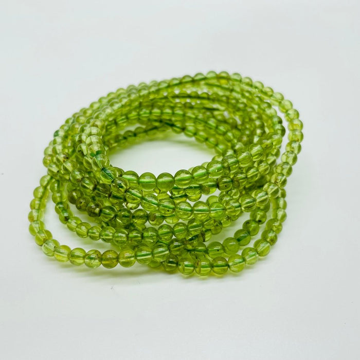 0.16in(4mm) High Quality Peridot Bracelet Wholesale