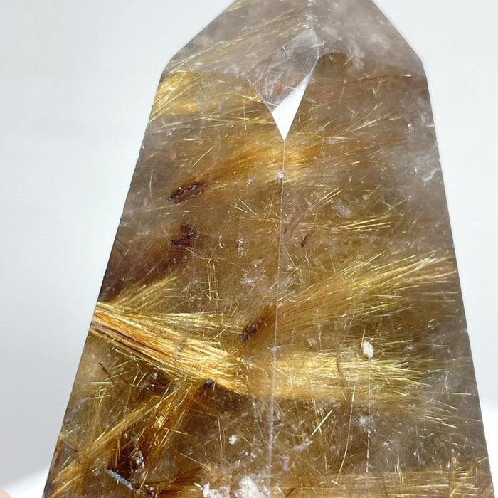 11 Pieces Unique Gold Rutilated Quartz Points