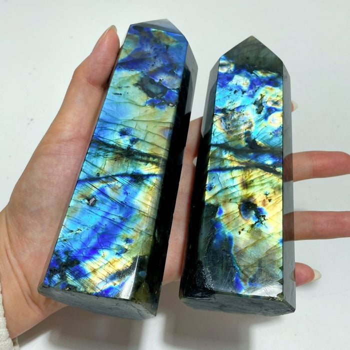 12 Pieces Beautiful Labradorite Large Tower
