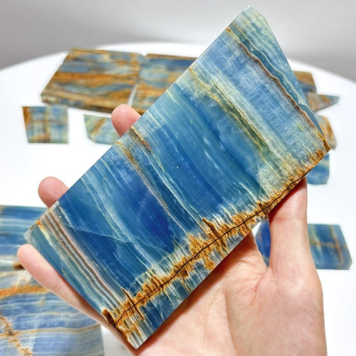 20 Pieces High Quality Blue Onyx Slab