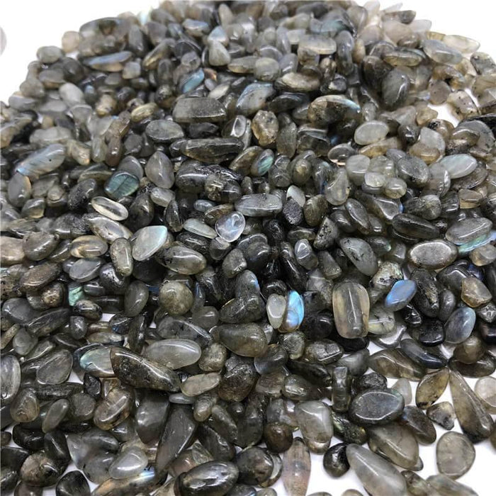 Labradorite Gravel Stone Tumbled crystal Chips Wholesale