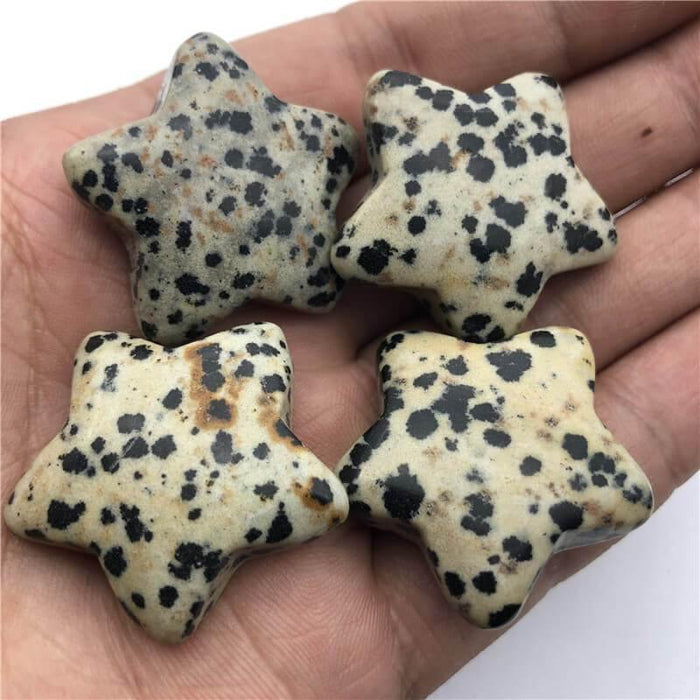 Dalmatian Jasper Shaped Stars&Moon Wholesale