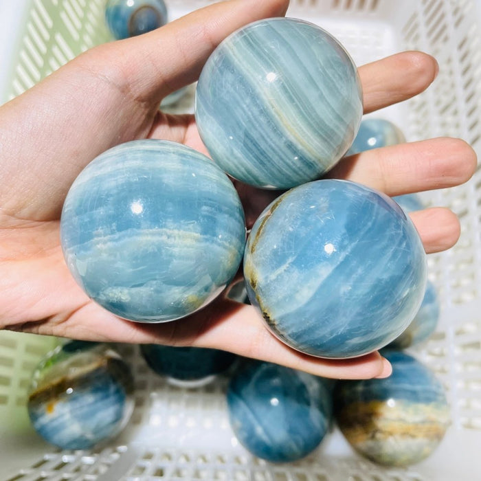 Blue Onyx Spheres Ball Wholesale