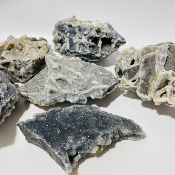 2.7-6in(7-15cm) Large Beautiful Spark Sphalerite Raw Druzy Specimen Wholesale