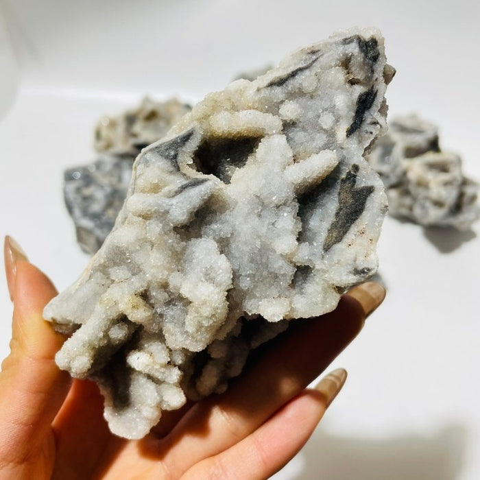 2.7-6in(7-15cm) Large Beautiful Spark Sphalerite Raw Druzy Specimen Wholesale