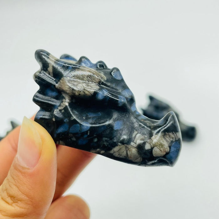 2Inch Que Sera Dragon Head Carving Wholesale
