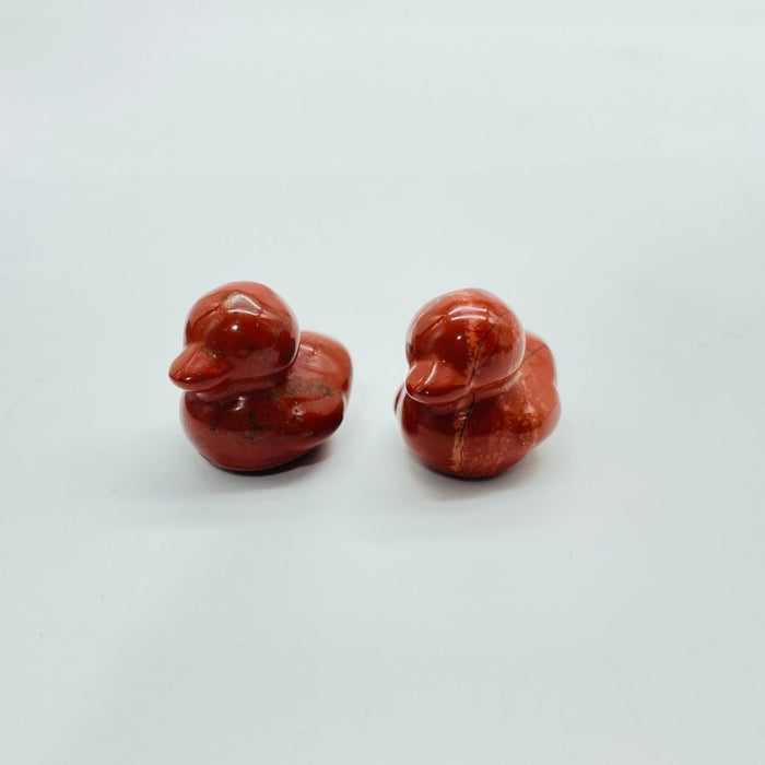 3 Types Duck Carving Wholesale Red Jasper Labradorite