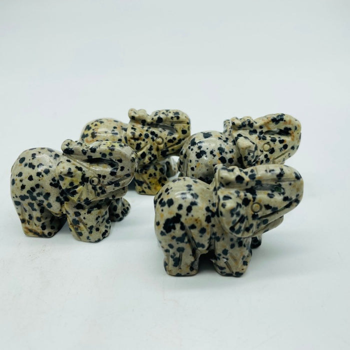 4 Types Elephant Crystals Carving Wholesale