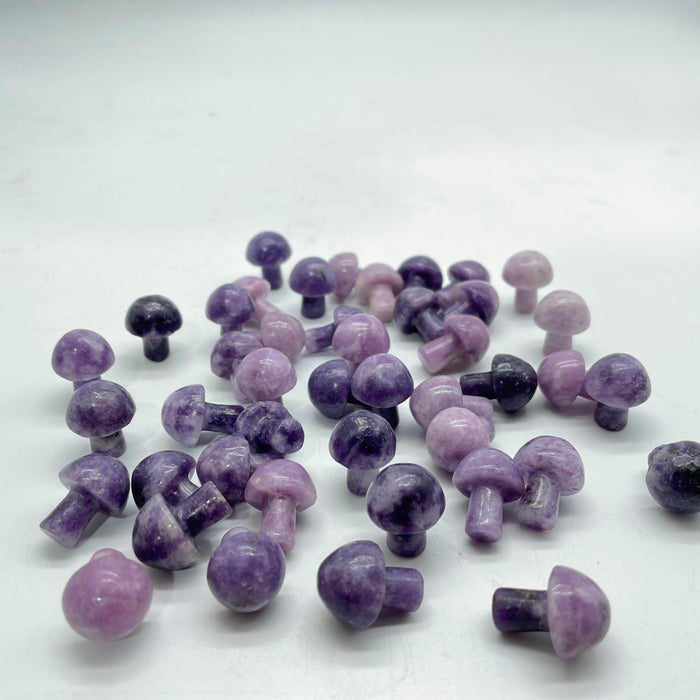 Lepidolite&India Agate Mushroom Wholesale