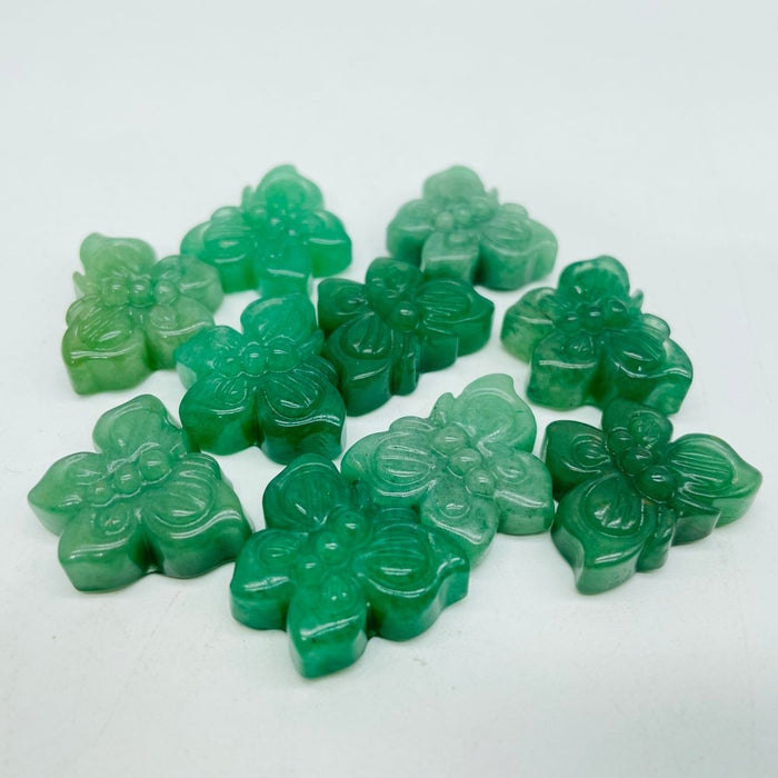 4 Types Yellow Tiger Eye & Sakura Agate Butterfly Carving Animal Wholesale