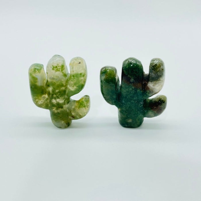 5 Types Mini Cactus Carving Crystal Wholesale