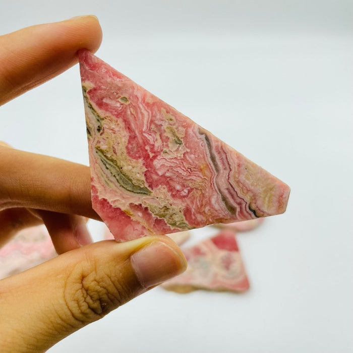 6 Pieces Small Rhodochrosite Slab