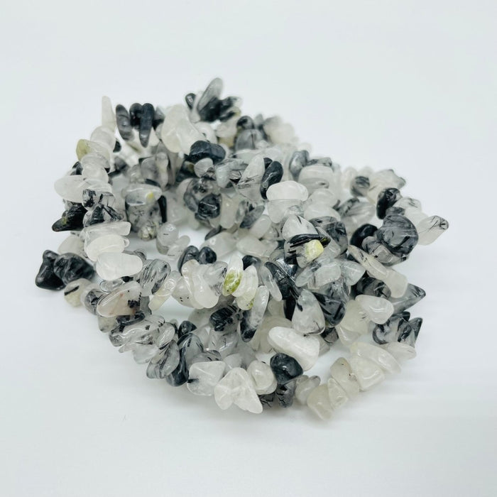6 Types Chip Bracelet Aquamarine & Moss Agate Wholesale