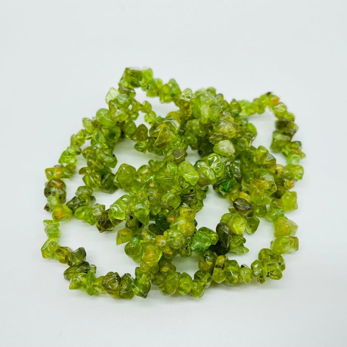 6 Types Chip Bracelet Aquamarine & Moss Agate Wholesale