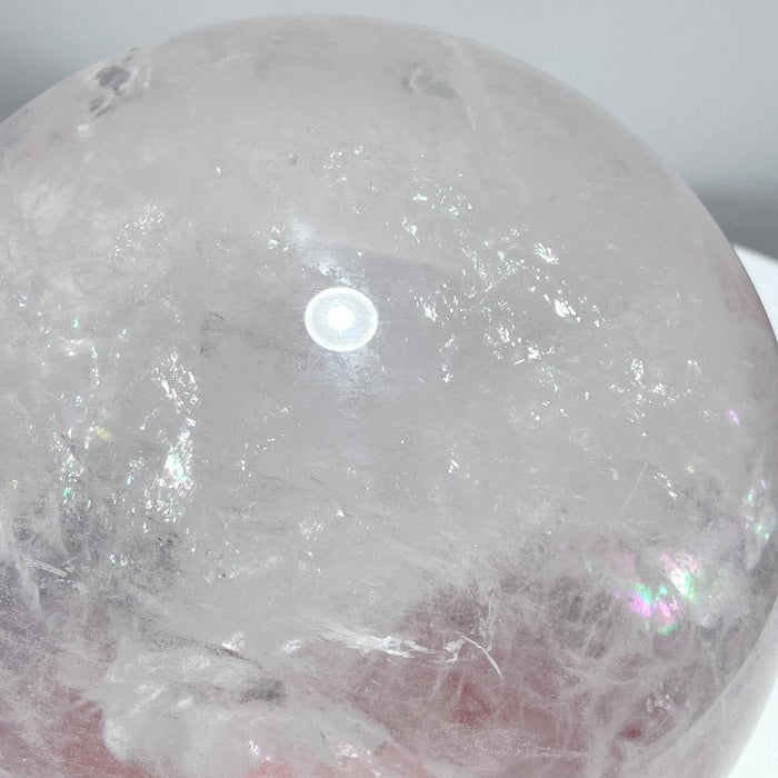 6.8in Large Clear Quartz Sphere