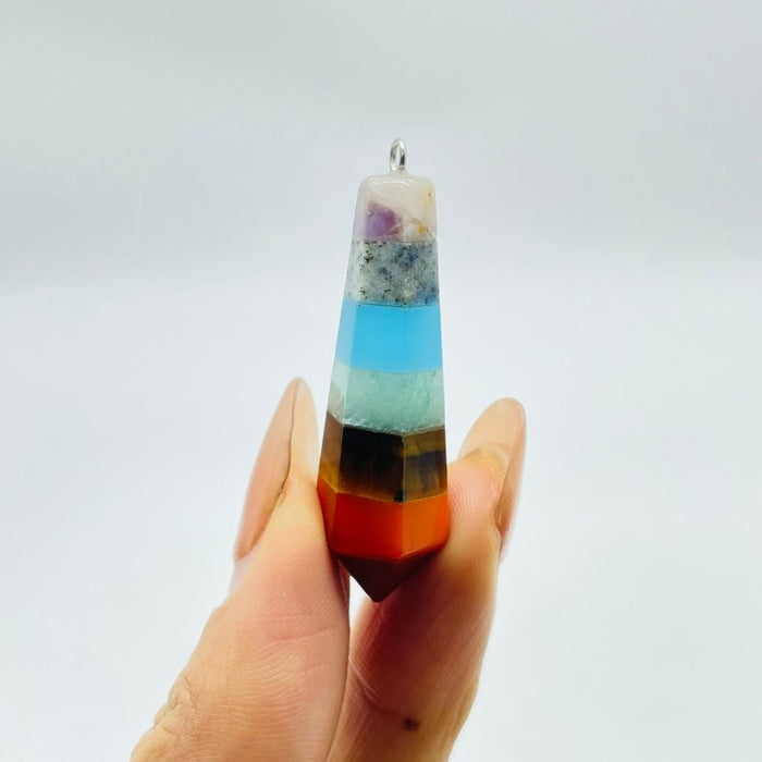 7 Chakra Pendulum Point Pendant Wholesale