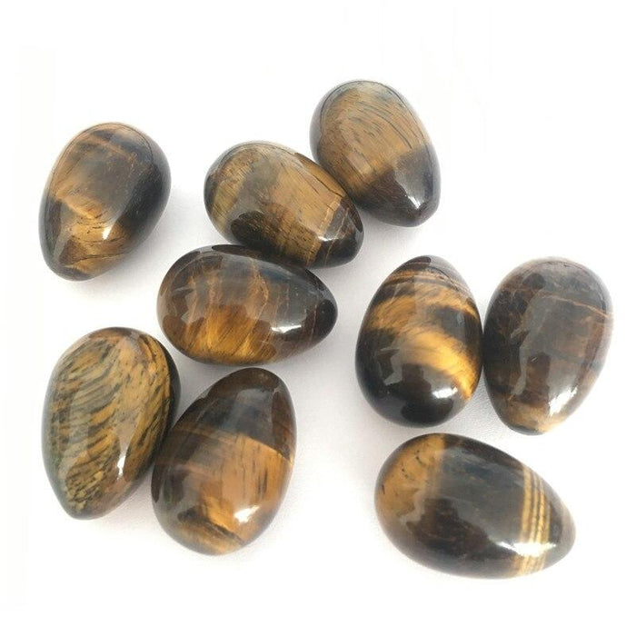7 Types Mini Egg Clear Quartz Tiger Eye