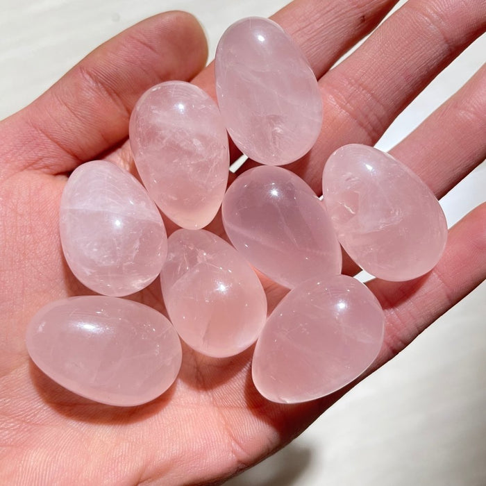 7 Types Mini Egg Clear Quartz Tiger Eye