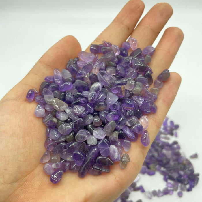 Chevron Amethyst Gravel Chips Wholesale