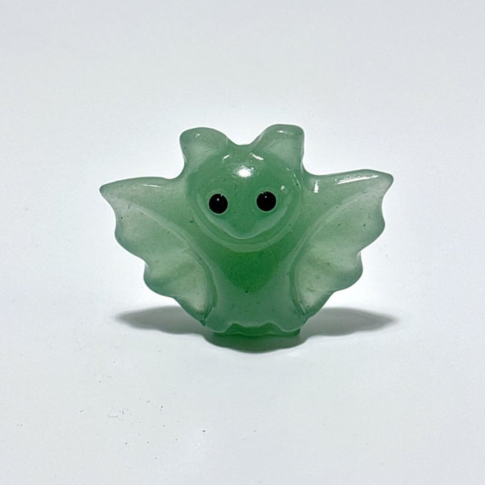 8 Types Halloween Bat Carving Wholesale Obsidian Green Aventurine Yooperlite