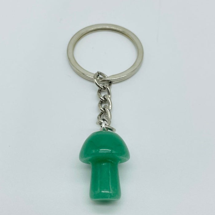 8 Types Mini Mushroom Keychain Wholesale Rhodonite Carnelian Lapis Lazuli