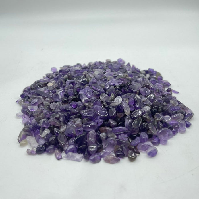 Chevron Amethyst Gravel Chips Wholesale