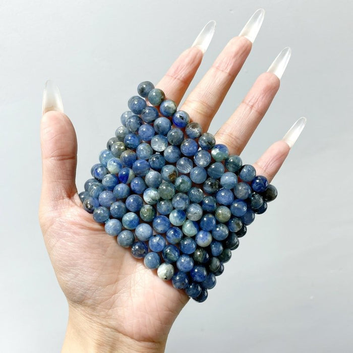 9 Pieces Beautiful Blue Kyanite Bracelet