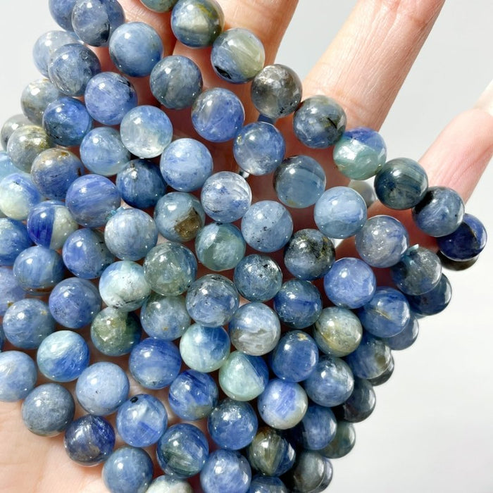 9 Pieces Beautiful Blue Kyanite Bracelet