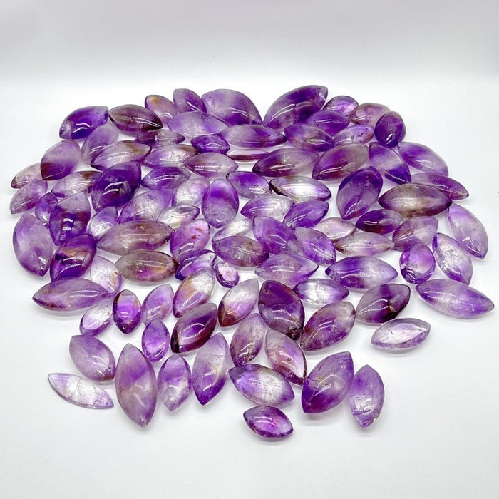91 Pieces Amethyst Horse Eye Shape