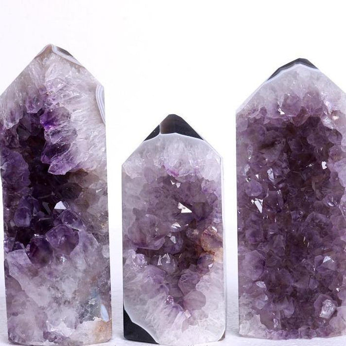 Brazil Amethyst Cluster Tower Wholesale