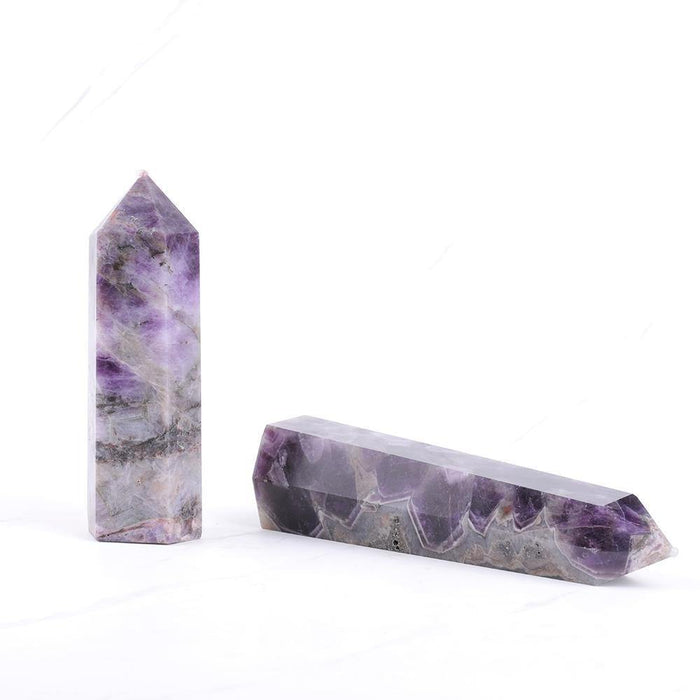 Chevron Amethyst Tower Points Wholesale