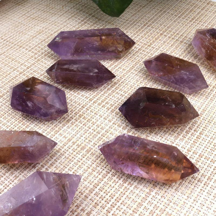 Double Points Ametrine Stone Wholesale