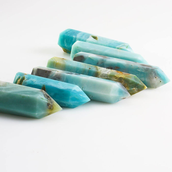 Caribbean Calcite Sky Blue Towers