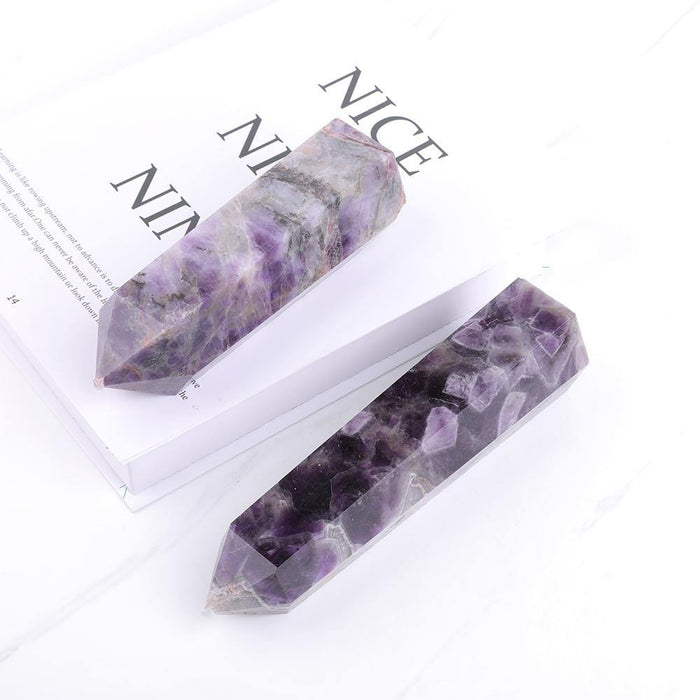 Chevron Amethyst Tower Points Wholesale