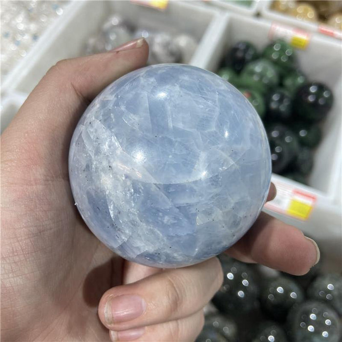 Blue Calcite Sphere Ball Wholesale