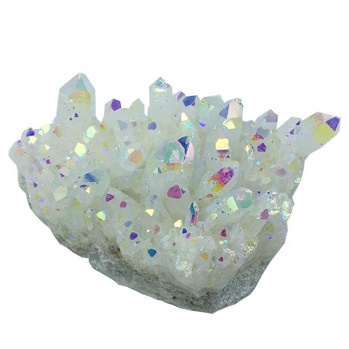 Angel Aura Spirit Quartz Crystal Cluster