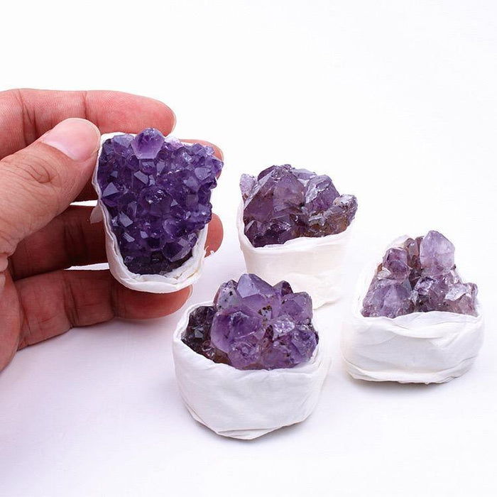 Light Purple Brazil Amethyst Cluster With Box Wholesale