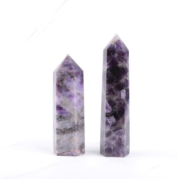 Chevron Amethyst Tower Points Wholesale