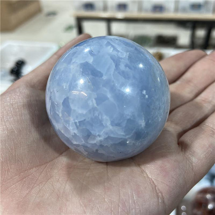 Blue Calcite Sphere Ball Wholesale