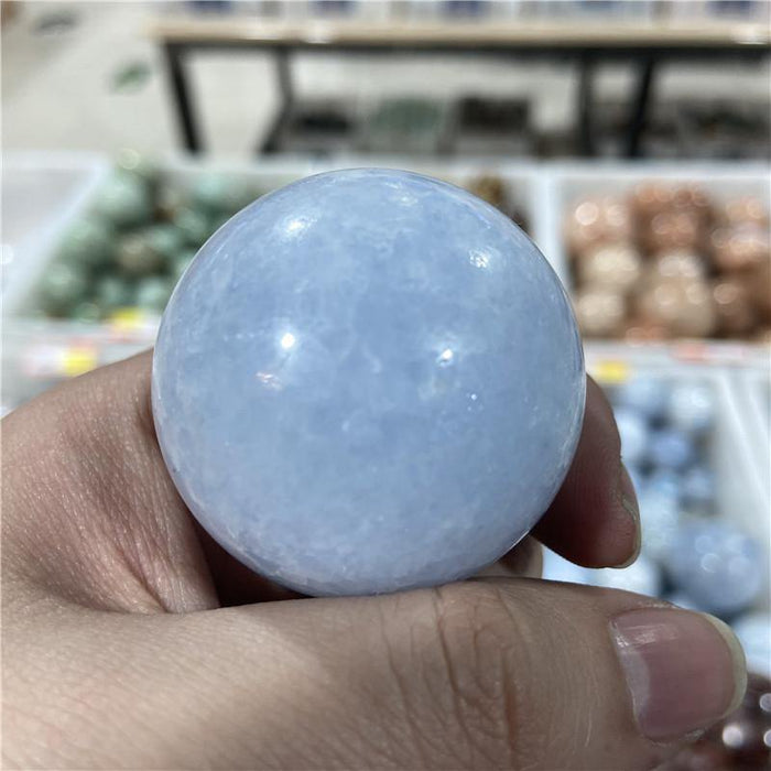 Blue Calcite Sphere Ball Wholesale