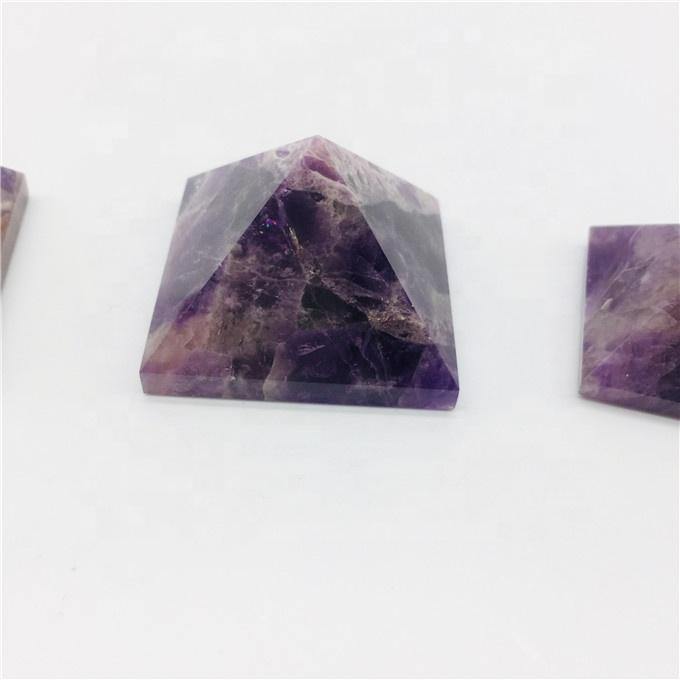 Amethyst Chevron Pyramids Wholesale