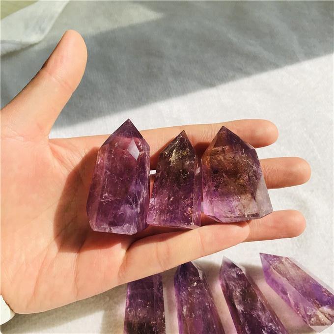 Ametrine Tower Point Crystal Wholesale