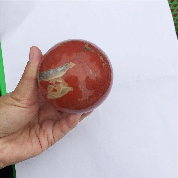 Large Red Jasper Sphere Ball Wholesale