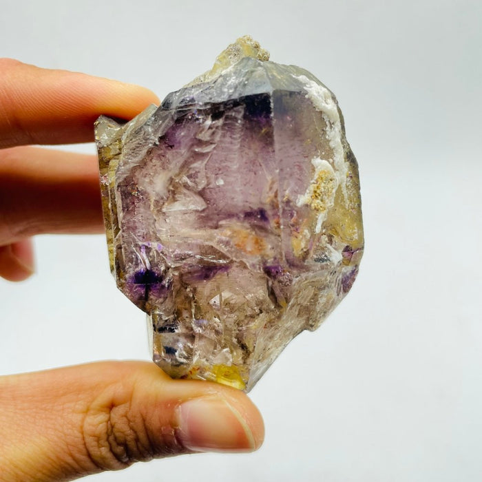 A12 Super7 Amethyst Enhydro Crystal