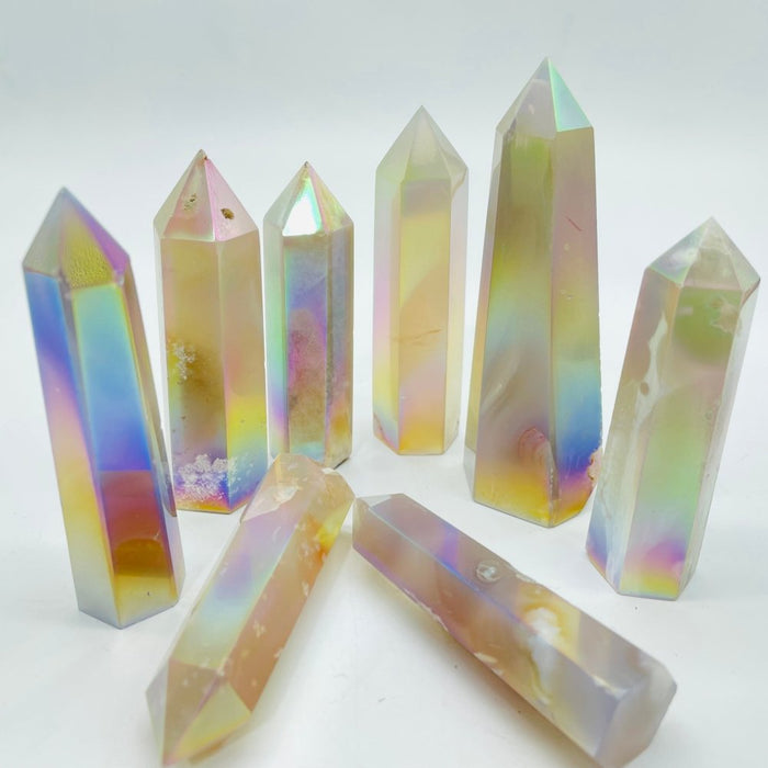 Agate Aura Tower Point Wholesale