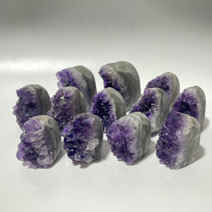 Amethyst Cluster Bottom Cut Stand Amethyst Wholesale