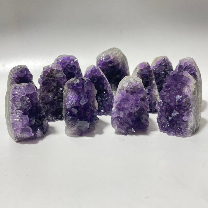 Amethyst Cluster Bottom Cut Stand Amethyst Wholesale