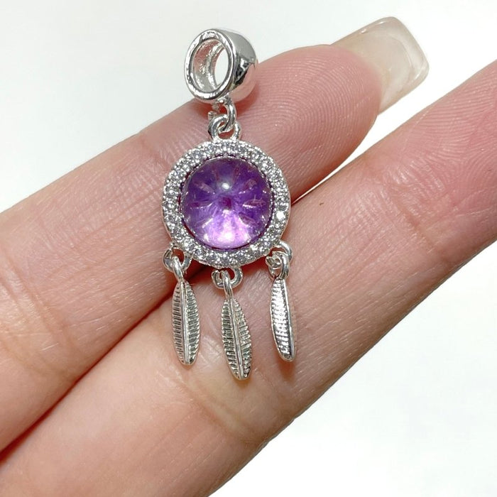 Amethyst Dream Catcher Pendant Wholesale