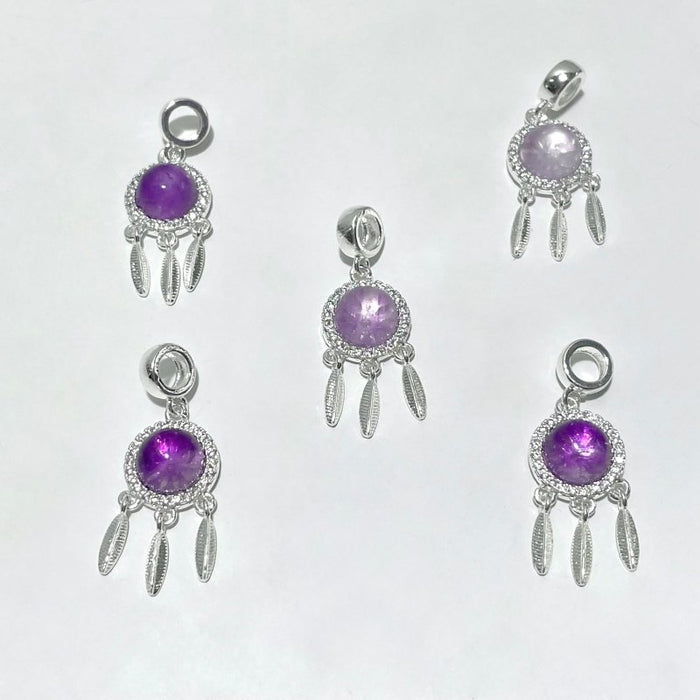 Amethyst Dream Catcher Pendant Wholesale