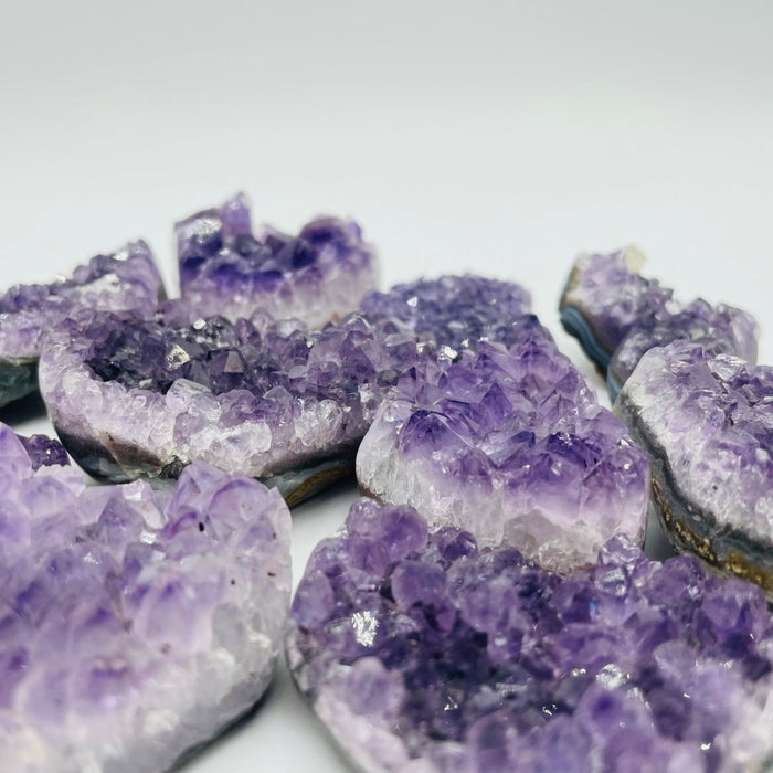 Brazil Amethyst Cluster Heart Wholesale